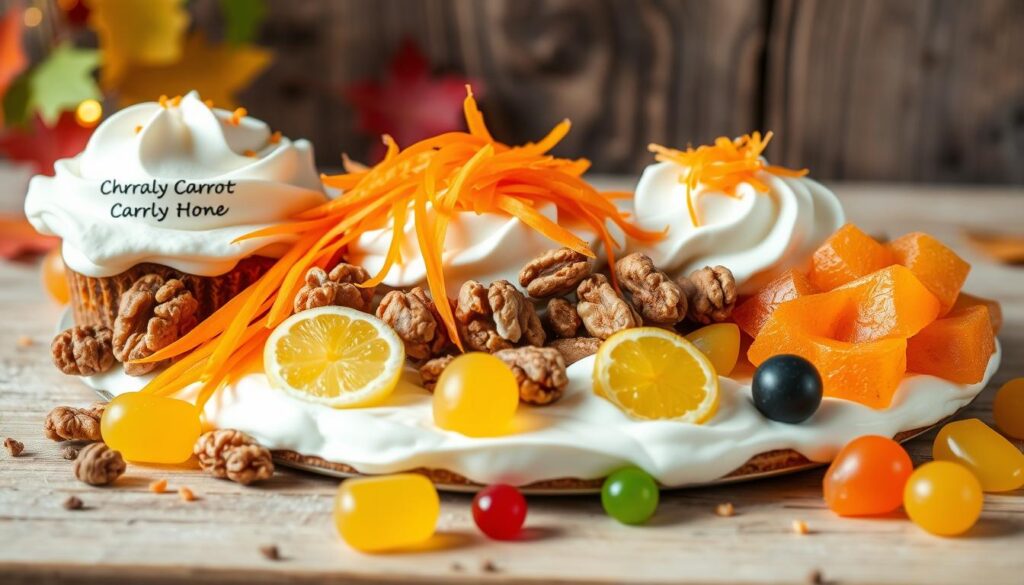 Topping Carrot Cake