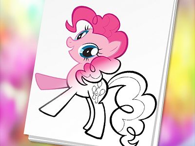 cute-pony-coloring-book