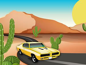 desert-car-race